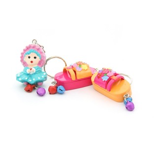 Schlüsselanhänger Figur / Slipper (24 Stk.)
