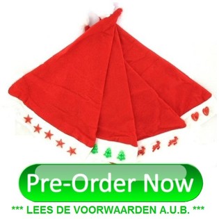 LEUCHTENDE WEIHNACHTSM&Uuml;TZEN MIX-PAKET (240 Stk.)