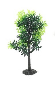 TORTENDEKORATION - TANNENBAUM AUF STANDFUSS (36 St.)
