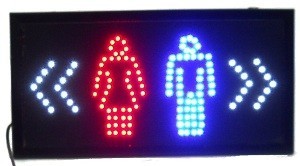 LED SIGN - WC