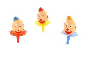 TORTENDEKORATION - CLOWN HEADS (144st.)