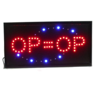 LED-Werbetafel - OP =
