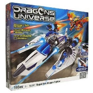 Mega Bloks Dragon Battle - Drachen-Kampfjet-Spielset