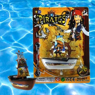 KLEINE PIRATENBOOTE (12 Stk.)
