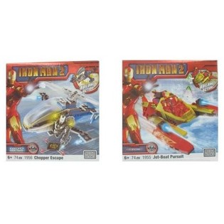Mega Bloks IRON MAN 2 FAHRZEUG UND BILD
