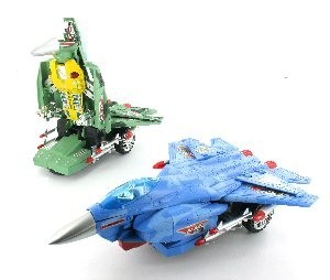 BUMP & GO F16 ROBOT - Transformierender Spielzeug-Jet