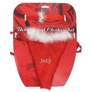 STRING UND SEXY CHOKER ON MAP (12p.)