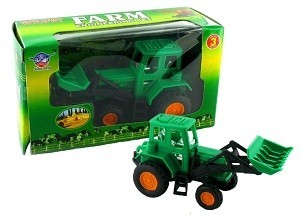 Spielzeug-Traktor in Sichtbox (6er-Pack) | B2B Gro&szlig;handel