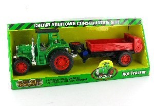 Traktor mit Anhänger in Box (2 Stk.)