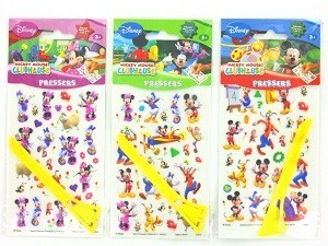DISNEY MICKEY MAUS PRES SERS / Aufkleber (24st.)
