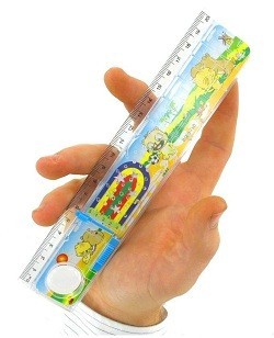 Lineal mit Geduldsspiel (60 Stk.)