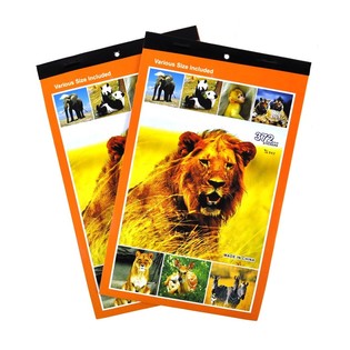 Aufkleber Bücher MODELL: WILDE TIERE *** SALE - PASTE NO MORE *** (12st.)!