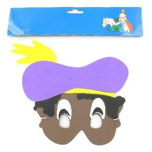 Piet-Maske aus Schaumstoff (12er-Pack)