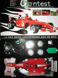 Großer RC Contest Formel 1 Rennwagen