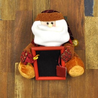Luxus-Weihnachtsschneemann mit Kreidetafel (2 Stk.)