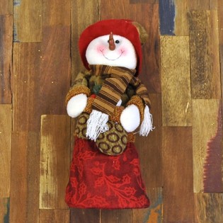 Luxus Stehender Schneemann (1 Stk.)