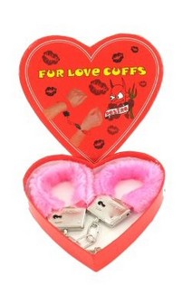 PL&Uuml;SCH-HANDSCHELLEN IN LUXUS-GESCHENKBOX (2 Stk.)