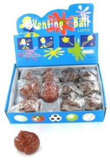 Klebriger Hundehaufen im Display (12 Stk.)