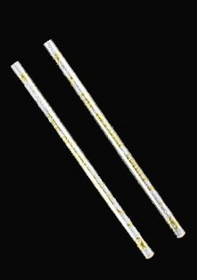 HOLZBLEISTIFTE SILBER/GELB (144 Stk.)