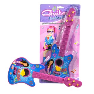 Spielzeug-Gitarre auf Karte (6 Stk.)