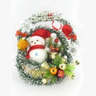 Weihnachtsdekoration Korb (2 Stk.)