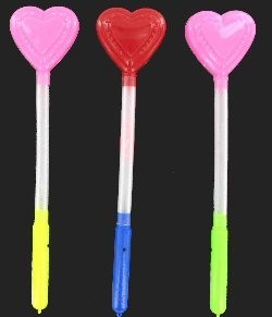 LED-Leuchtstab Herz-Modell (10 Stk.)