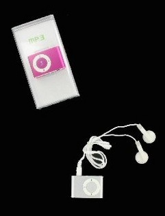 MP3-Player mit Kopfh&ouml;rern - 4GB (Sortiert)