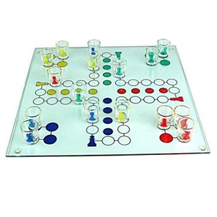 Gl&auml;sernes Mensch &auml;rgere Dich nicht Spiel | B2B