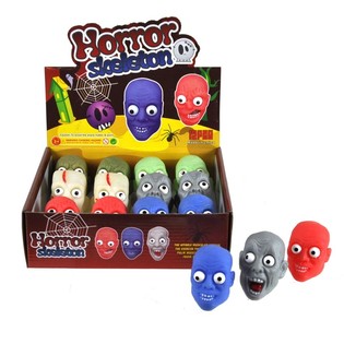 Horror-Kopf im Display (12 Stk.)