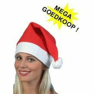 Weihnachtsm&uuml;tze Standardmodell (12 Stk.)