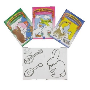 PLAY UND COLOURINGBOOK (12pcs)
