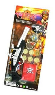 Piraten-Set auf Karte - Modell 2 (2 Stk.)