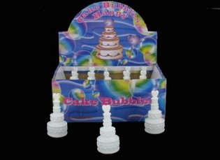 Hochzeits-Seifenblasen - Hochzeitstorte (24 Stk.)