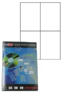 Drucker-Sticker-Etiketten (100 Blatt)
