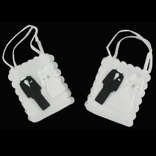 Hochzeitstüten für Gastgeschenke (12er-Pack)