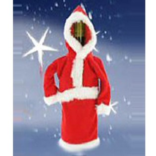 Weinflaschen-Pullover Weihnachtsmann (12 Stk.)