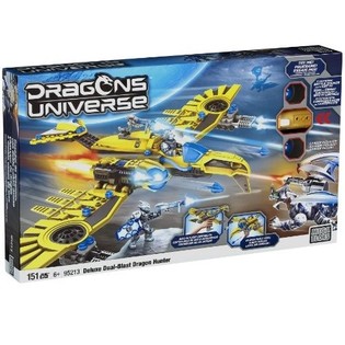 MEGA BLOKS DLUXE DUAL-BLAST DRACHENJÄGER