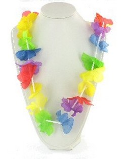 Hawaii-Blumenkette - Modell 2 (12er-Pack)