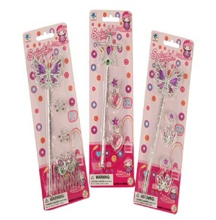 SPLENDID Mädchen-Zauberstab-Set auf Karte (12er-Pack)