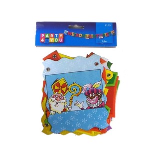 Sinterklaas Girlanden 160 cm (6 Stück) - Deko & Raumschmuck