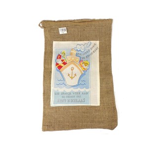 Medium Jutesack Nikolaus / Sinterklaas (2 Stk.)