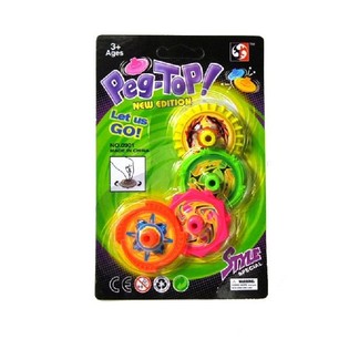 4 Kreisel auf Karte (11er-Pack)