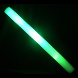 LED-Schaumstoff-Leuchtstab - Grün - 45 cm (17 Stk.)