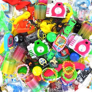 Grabbelkisten-Spielzeug Mixbeutel (144-tlg.)