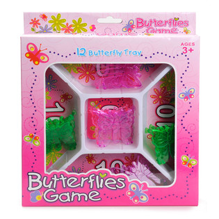 Schmetterling-H&uuml;pfspiel (12er-Pack)