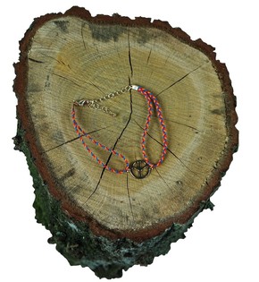Geflochtenes Armband mit Anhänger (1 Stk.)