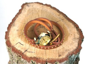Ibiza-Style Armband mit Uhr (1 Stk.)