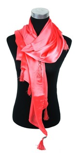 Luxus Ibiza-Look Schal Rosa (1 Stk.)