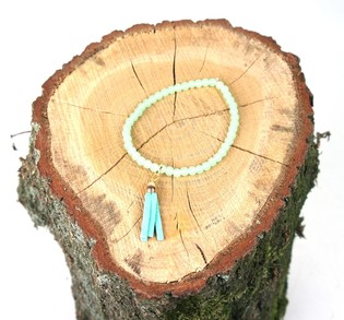Ibiza Armband Blau/Grün (1 Stk.)