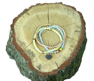 Dreireihiges Ibiza-Armband (1 Stk.)